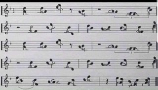 Bản nhạc có những nốt nhạc giống làm tình nhiều tư thế nhạy cảm - Kho Ảnh Chế