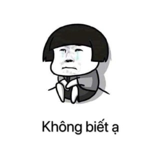 Đầu nấm ngồi trong góc tường khóc nói không biết ạ - Kho Ảnh Chế