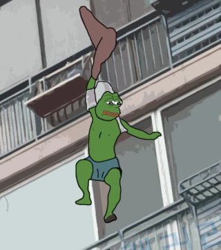 Ếch xanh cởi trần nhảy lầu - Kho Ảnh Chế