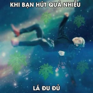 Khi bạn hút quá nhiều lá đu đủ - Kho Ảnh Chế