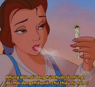 Những đôi môi đang hút thuốc là những đôi môi đang thiếu tiền - Kho Ảnh Chế