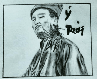 Tranh vẽ Gia Cát Lượng nhắm mắt bất lực nói "Ý trời" - Kho Ảnh Chế